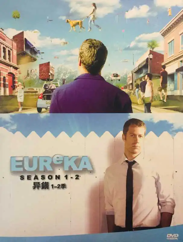 Eureka - Season 1-2 - v originálním znění bez CZ titulků - 11xDVD /karton obal/bazarové zboží/