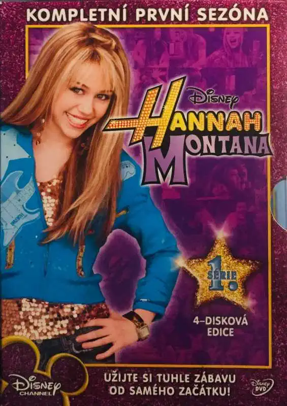 Hannah Montana - Kompletní první sezóna - 4xDVD /4xslim v šubru/