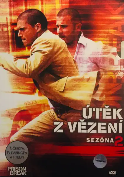 Útěk z vězení - Sezóna 2 - 6xDVD /6xslim v šubru/bazarové zboží