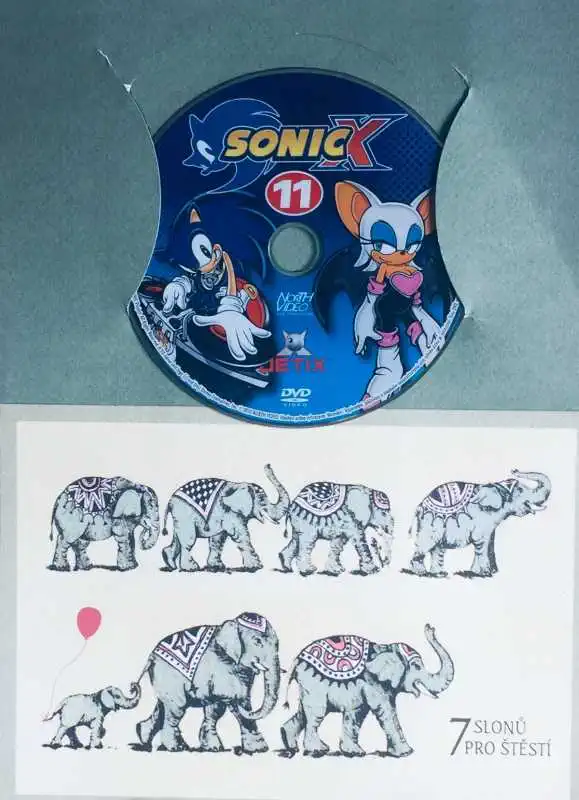 Sonic X - disk 11 - DVD /dárkový obal/
