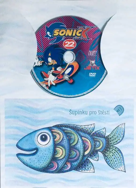 Sonic X - disk 22 - DVD /dárkový obal/