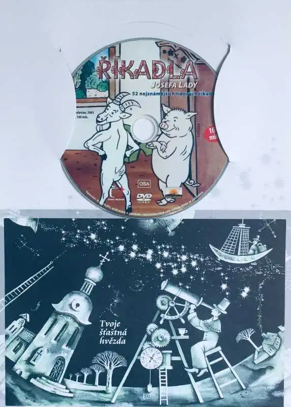 Říkadla Josefa Lady - DVD /dárkový obal/