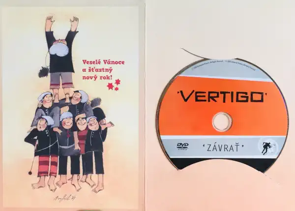 Vertigo / Závrať - DVD /dárkový obal/