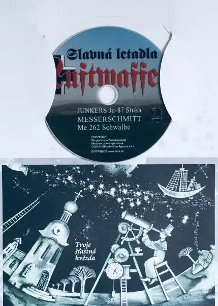 Slavná letadla Luftwaffe 2 - DVD /dárkový obal/