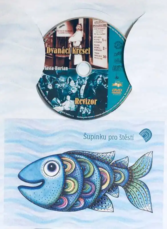 Dvanáct křesel / Revizor - DVD /dárkový obal/