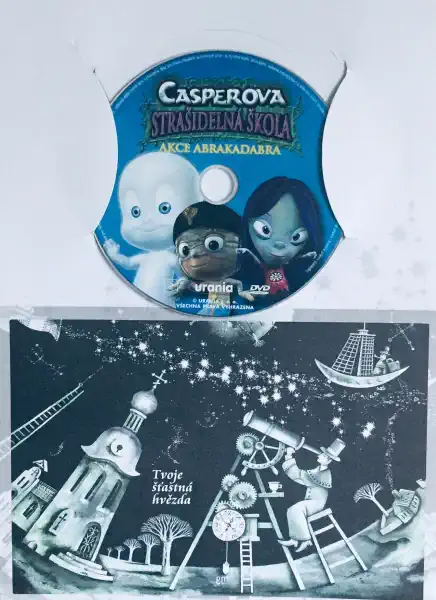 Casperova strašidelná škola - Akce Abrakadabra - DVD /dárkový obal/