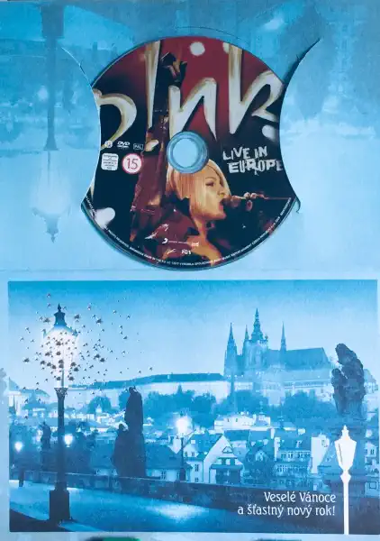 Pink - Live In Europe: Try This Tour - DVD /dárkový obal/