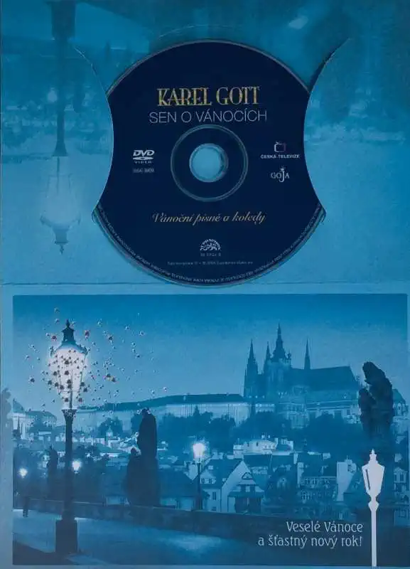 Karel Gott - Sen o vánocích - DVD /dárkový obal/