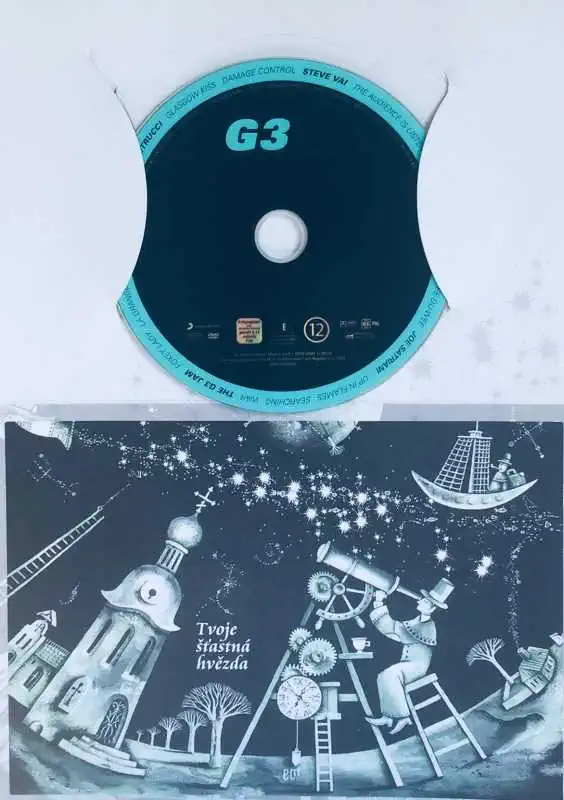 G3 - Satriani/Vai/Petrucci - Live in Tokyo - DVD /dárkový obal/