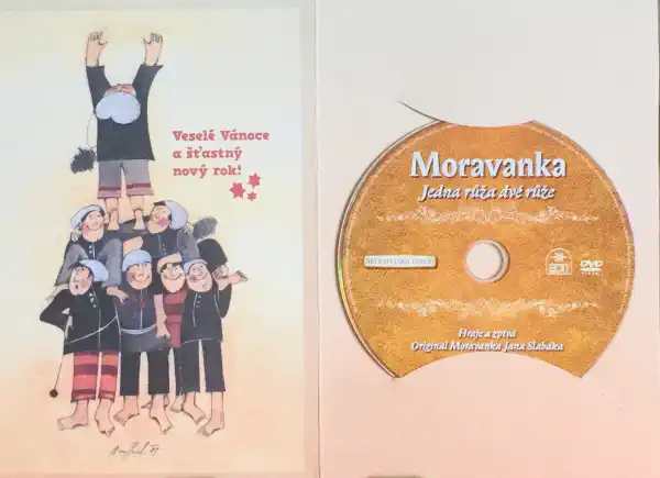 Moravanka - Jedna růža dvě růže - DVD /dárkový obal/