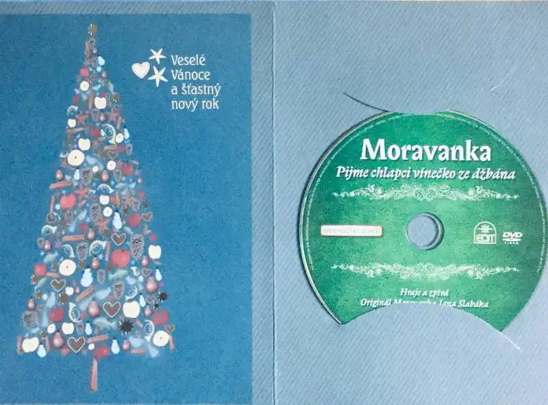 Moravanka - Pijme chlapci vínečko ze džbána - DVD /dárkový obal/