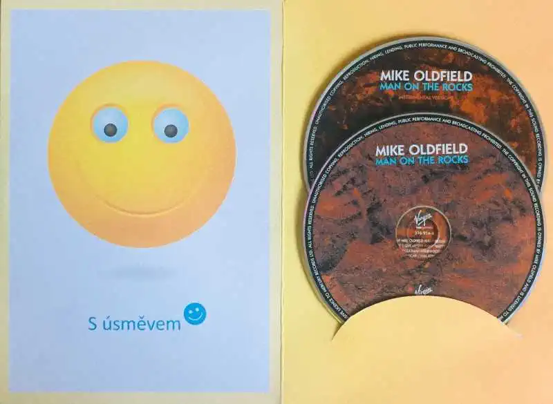 Mike Oldfield - Man on the Rocks - CD - 2xCD /dárkový obal/