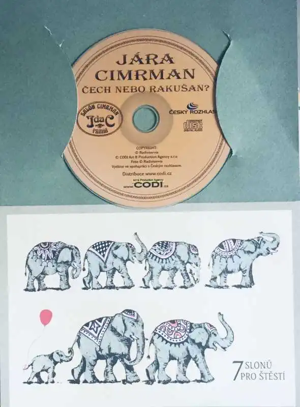 Jára Cimrman - Čech nebo Rakušan - CD /dárkový obal/