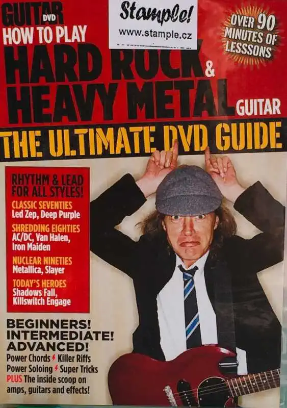 Guitar DVD - How to play Hard Rock Heavy Metal - The Ultimate DVD Guide - DVD /slim/