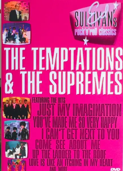The Temptations & The Supremes - DVD /plast/