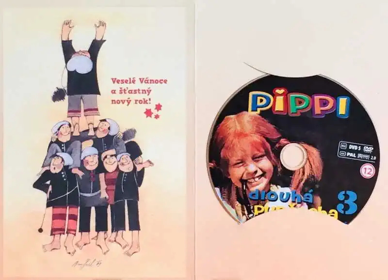 Pippi Dlouhá punčocha 3 - DVD /dárkový obal/