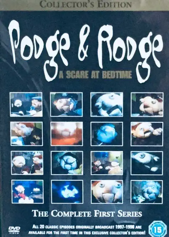 Podge & Rodge - A Scare at Badtime - The Complete First Series - v originálním znění bez CZ titulků - DVD /plast/