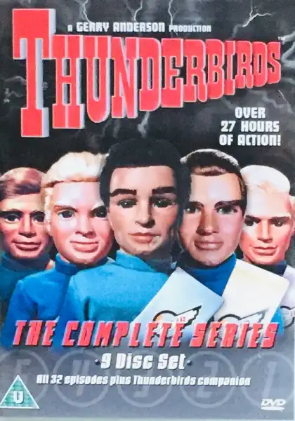 Thunderbirds / Zlo nemá šanci - The Complete Series - v originálním znění bez CZ titulků - 9xDVD /plast/