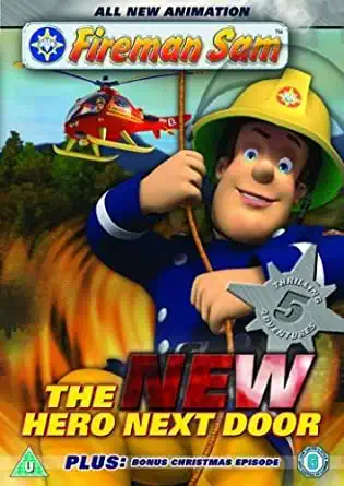 Fireman Sam - The New Hero Next Door / Požárník Sam - v originálním znění bez CZ titulků - DVD /plast/