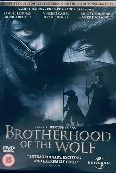 Brotherhood of the Wolf / Bratrstvo vlků Hon na bestii - Exclusive Double Disc Set - v originálním znění bez CZ titulků - 2xDVD /plast/