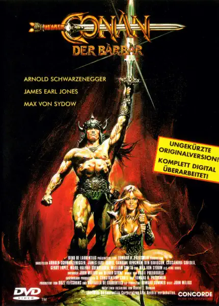 Conan Der Barbar / Barbar Conan - Exclusive Double Disc Set - v originálním znění bez CZ titulků - DVD /plast/