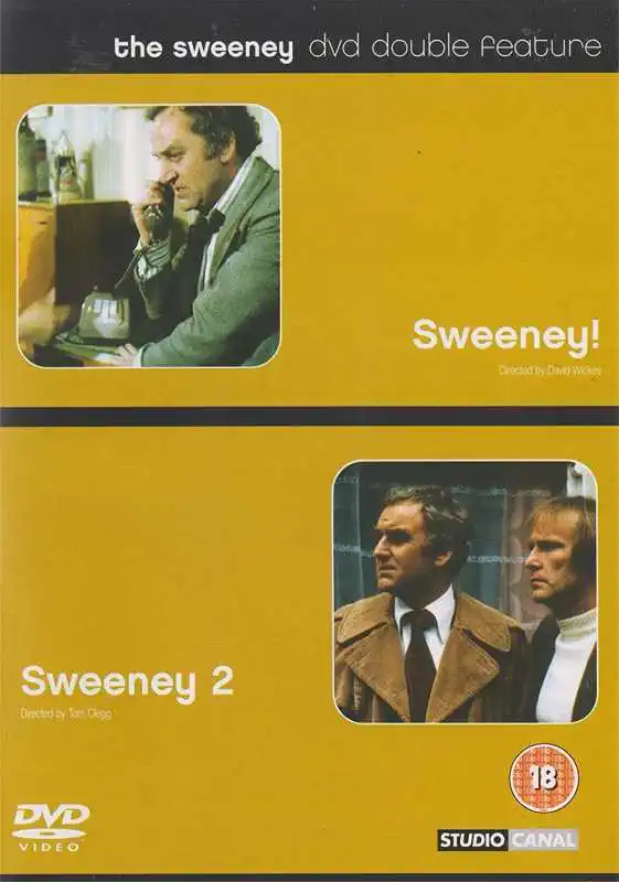 The Sweeney DVD double feature - v originálním znění bez CZ titulků - DVD /plast/