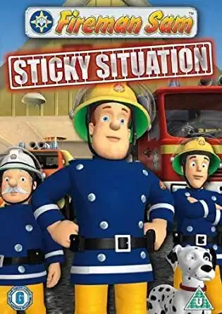 Fireman Sam - Sticky Situation / Požárník Sam - v originálním znění bez CZ titulků - DVD /plast/