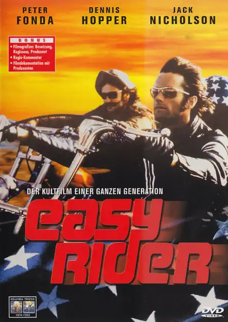 Easy Rider / Bazstarostná jízda - v originálním znění s CZ titulky - DVD /plast/