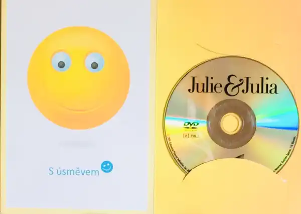 Julie & Julia - DVD /dárkový obal/bazarové zboží/
