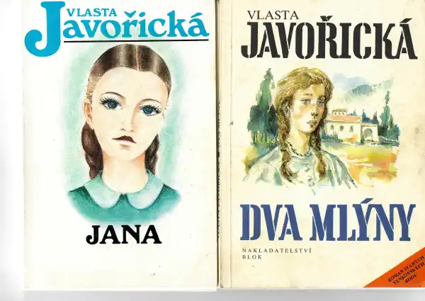 Knižní Kolekce - Vlasta Javořická - 2x bazarová kniha