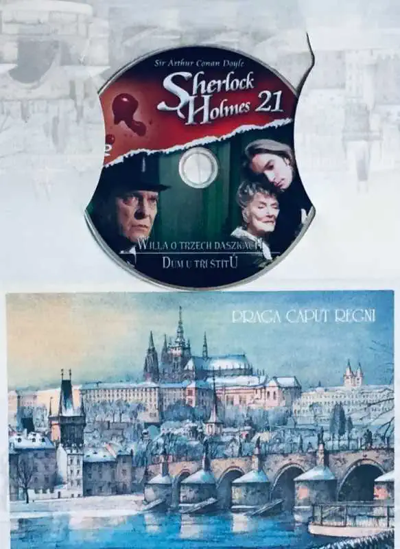 Sherlock Holmes 21 - Dům u tří štítů - DVD /dárkový obal/