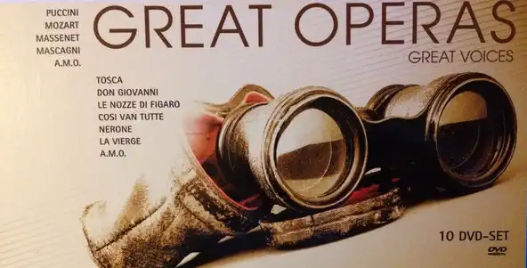 Great Operas - 10 DVD Set - 10xDVD /karton box/