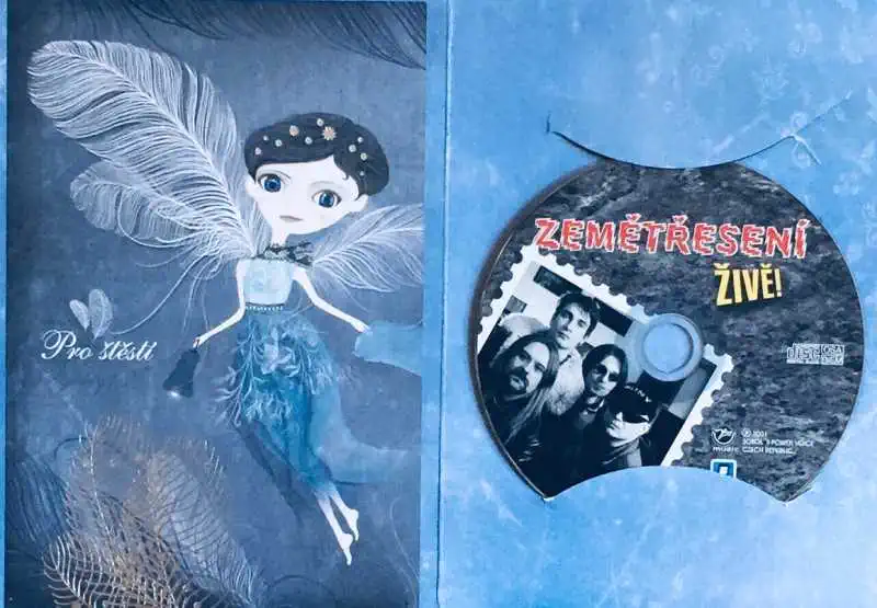 Zemětřesení - Živě - CD /dárkový obal/