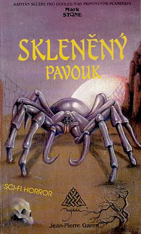 Skleněný pavouk - Jean-Pierre Garen /bazarové zboží/