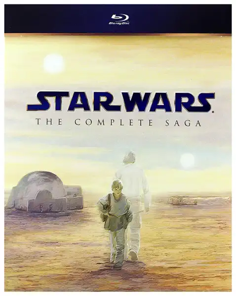 Star Wars - The Complete Saga - 9xBlu-ray Disc /multidigipack v šubru /bazarové zboží/