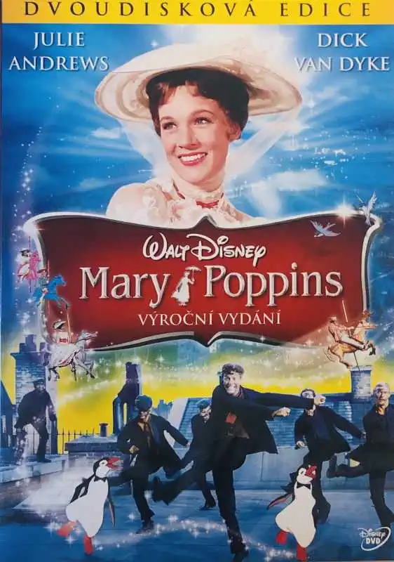 Mary Poppins - Dvoudisková edice - v originálním znění s CZ titulky - DVD /plast/