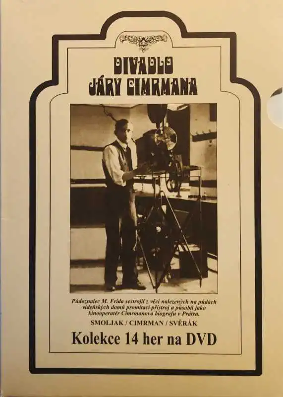 Divadlo Járy Cimrmana - Kolekce 14 her na DVD - 14xDVD /14xslim v šubru/