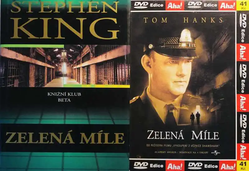 Knižní kolekce Zelená míle - kniha + DVD