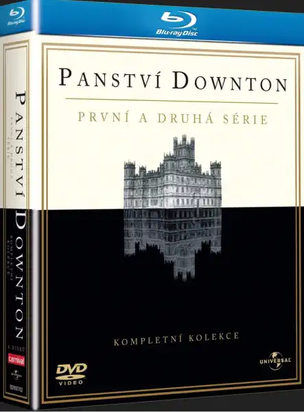Panství Downton - První a druhá série - Blu-ray Disc /v šubru/