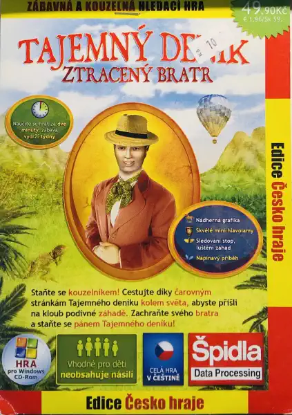 Tajemný deník - Ztracený bratr - PC hra /pošetka/