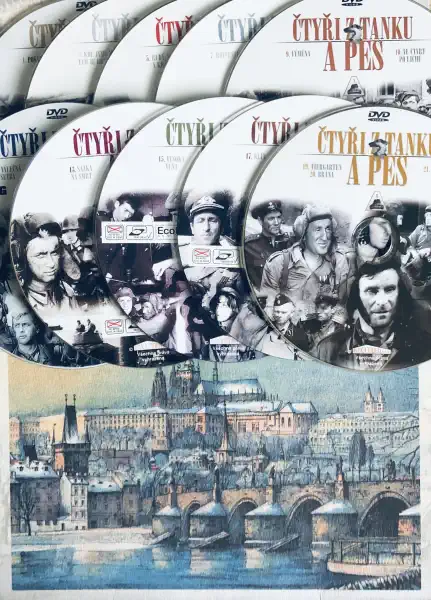 Kolekce Čtyři z tanku a pes - 10xDVD /dárkový obal/