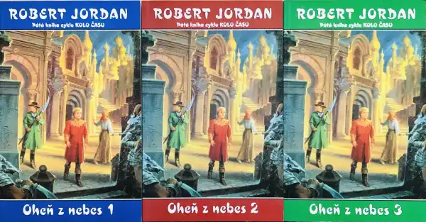 Knižní kolekce Kolo času - Oheň z nebes - Robert Jordan - 3x kniha