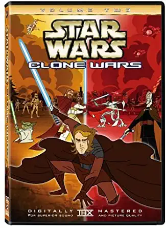 Star Wars - Clone Wars - Volume Two - v originálním znění bez CZ titulků - DVD /plast/