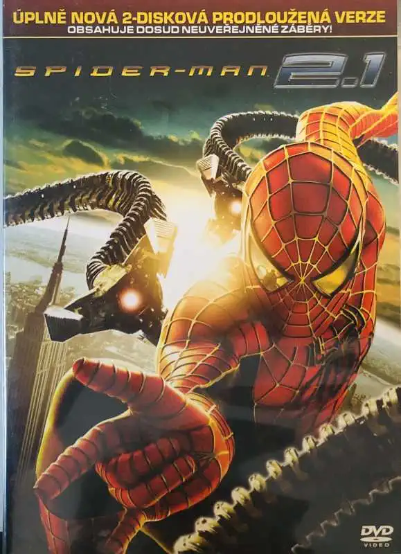 Spiderman 2.1 - DVD /plast/bazarové zboží-chybí disk 2/
