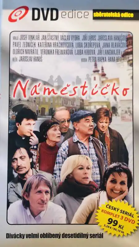 Náměstíčko - DVD edice sběratelská - 3xDVD /pošetka/bazarové zboží/
