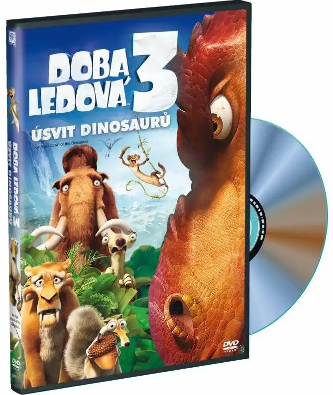 Doba ledová 3 - Úsvit dinosaurů - DVD /plast/