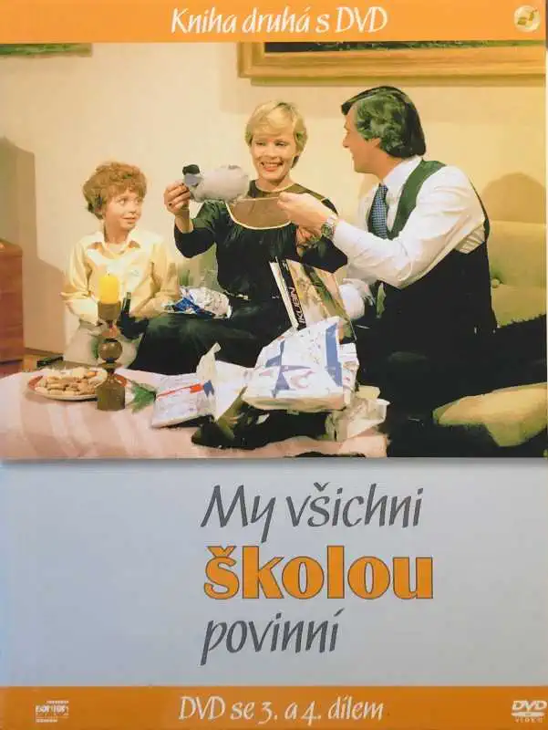 My všichni školou povinní - Kniha druhá s DVD - 3. a 4. díl - DVD /kniha/