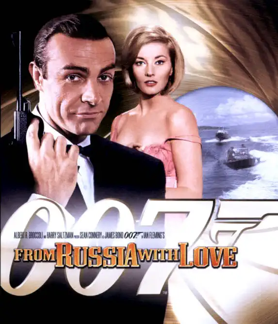 From Russia with Love 007 / Srdečné pozdravy z Ruska - v originálním znění bez CZ titulků - Blu-ray Disc /v šubru/