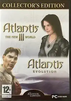Atlantis - The New III World / Atlantis Evolution - 2xPC hra - 2xPC DVD-ROM /plast/