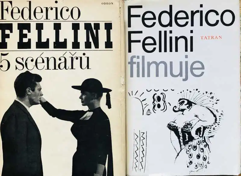 Knižní kolekce Federico Fellini - /2x bazarová kniha/